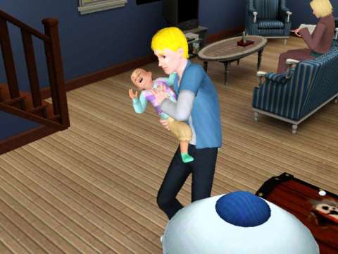 Avery with toddler